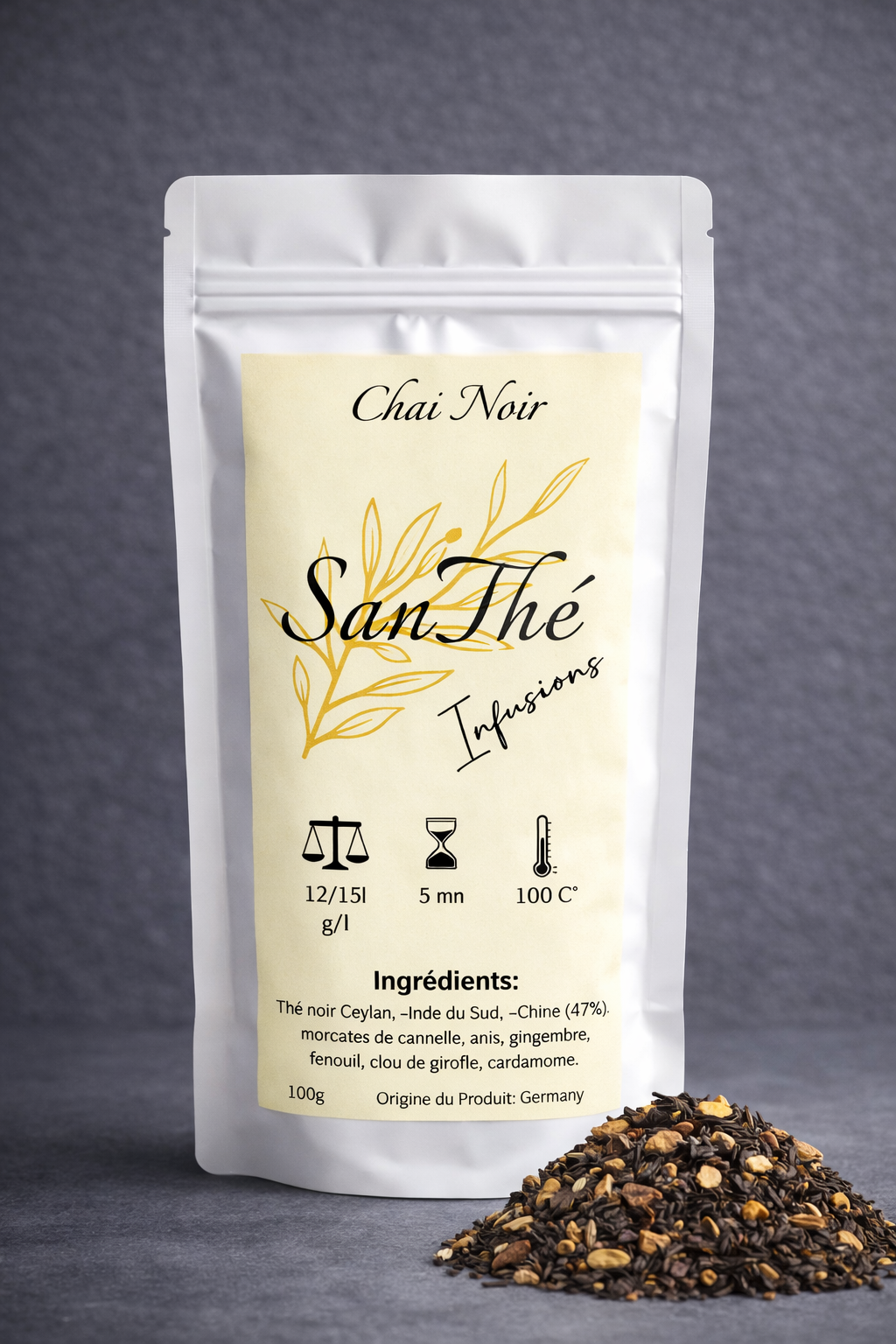 Chai Thé Noir