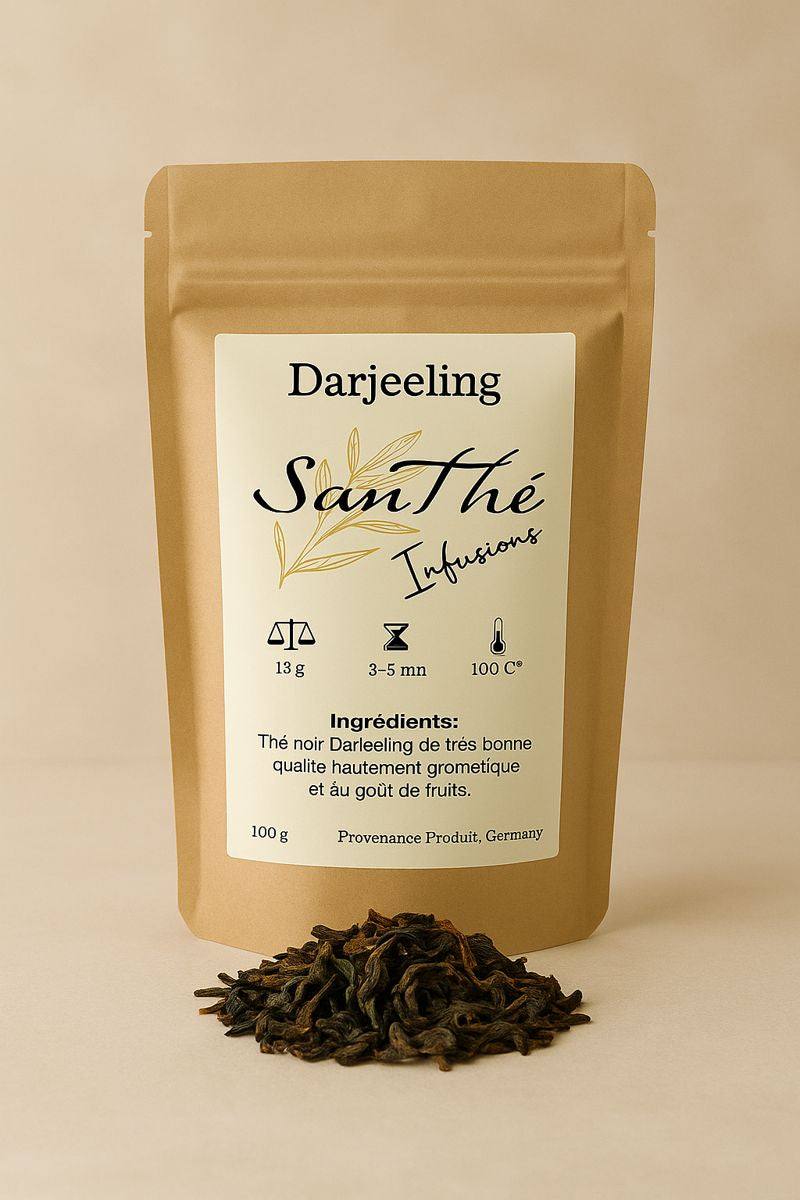 Thé Noir Darjeeling FTGFOP 1 Chamong – L’élégance d’un grand cru