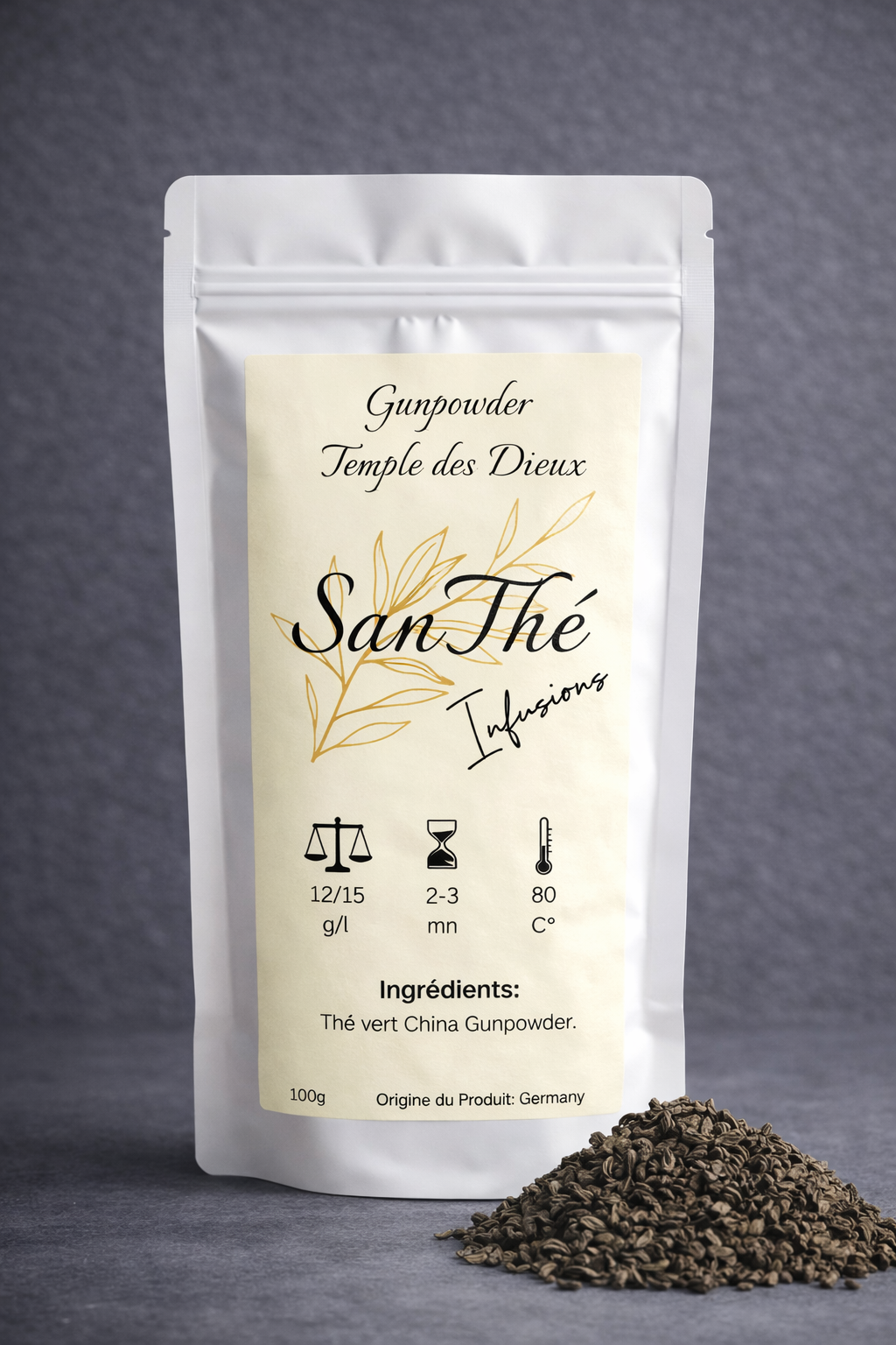 Temple of the Gods Gunpowder Green Tea