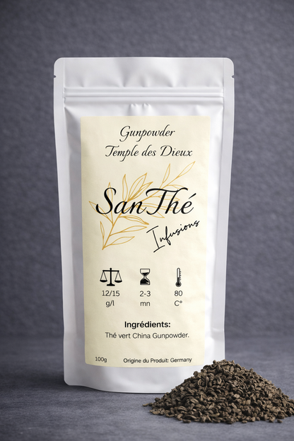 Temple of the Gods Gunpowder Green Tea