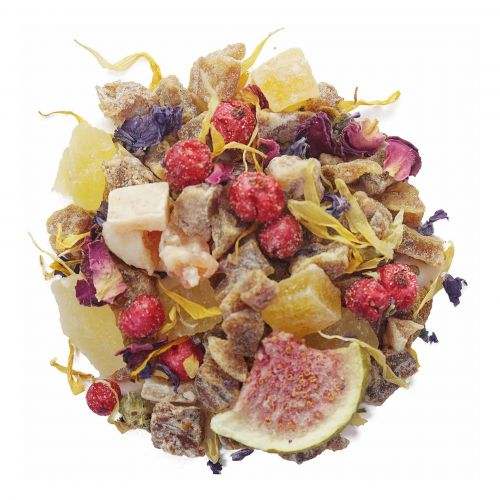 Fusion Tropicale- Infusion Fruitée au Goût Pêche-Ananas