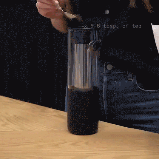 Infuseur : Carafe à infusion en verre 1L élégante et pratique