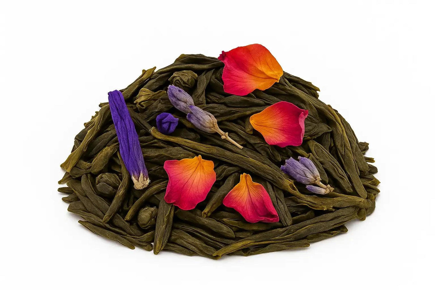 Thé Vert Symphonie Bleu – Harmonie florale et raffinée